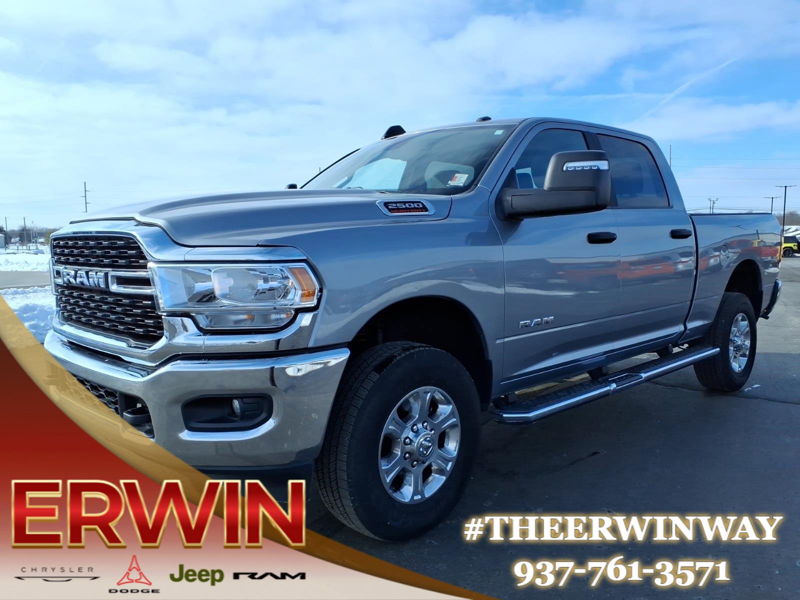 Certified 2024 RAM 2500 Big Horn w/ Bed Utility Group AWD/4WD image 3