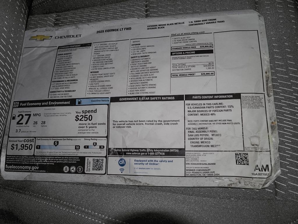 Used 2025 Chevrolet Equinox LT image 37