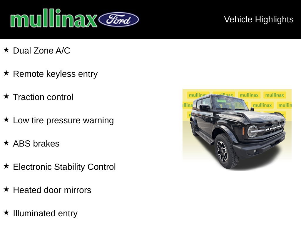New 2026 Ford Bronco Outer Banks AWD/4WD image 15