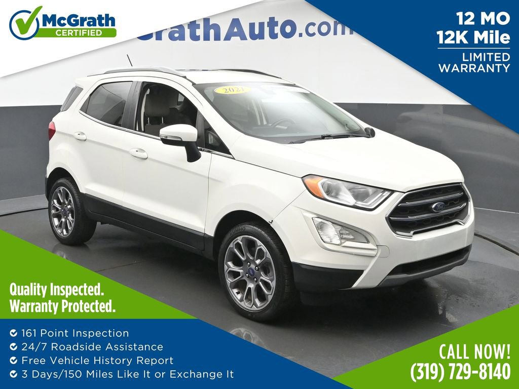 Used 2021 Ford EcoSport Titanium FWD image 1