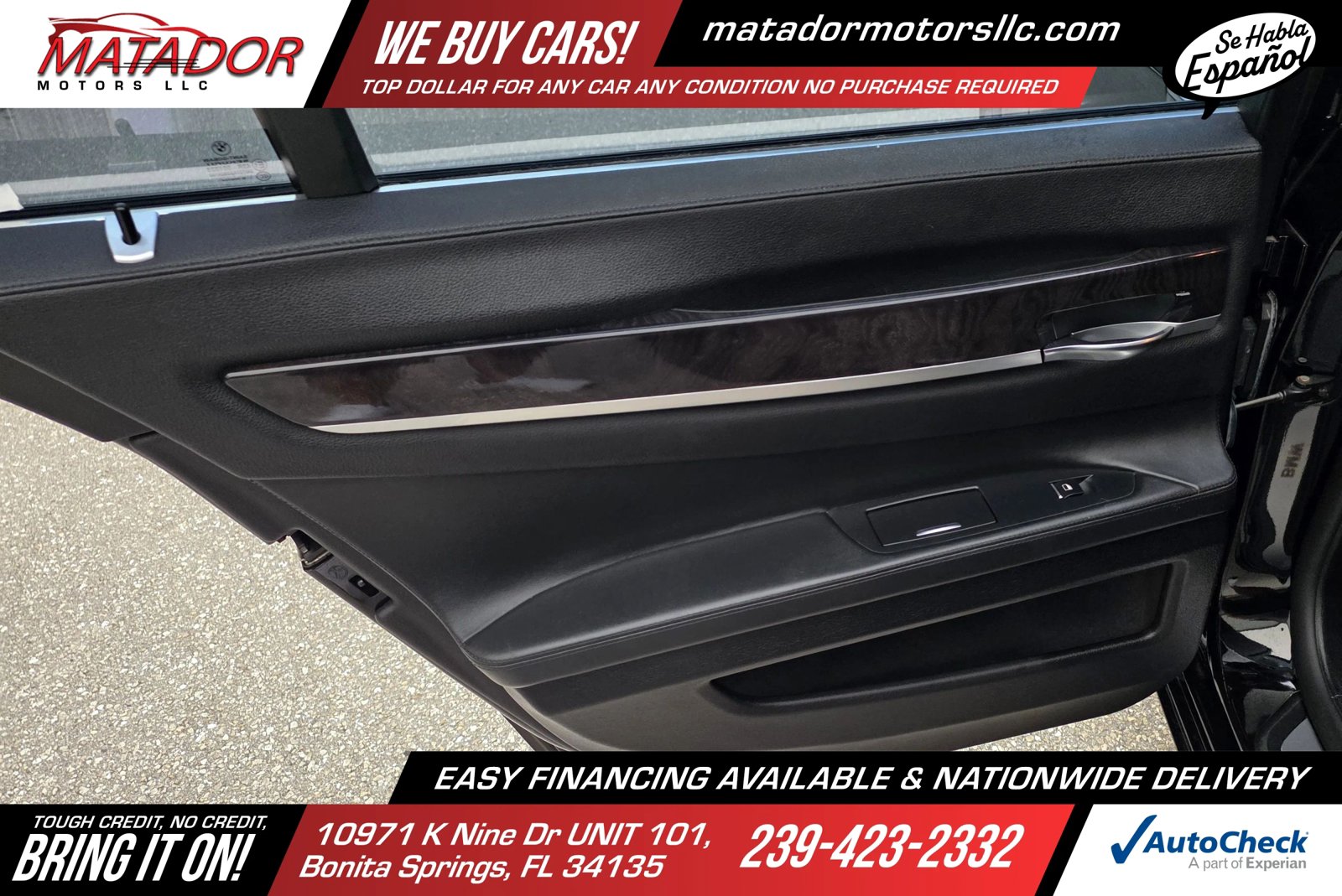 Used 2009 BMW 750i w/ Sport Pkg RWD image 12