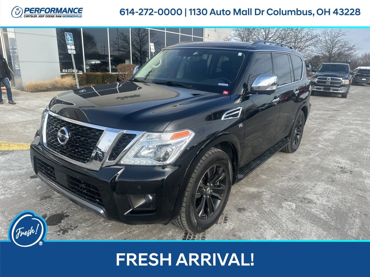 Used 2019 Nissan Armada Platinum w/ Captain's Chairs Package image 8