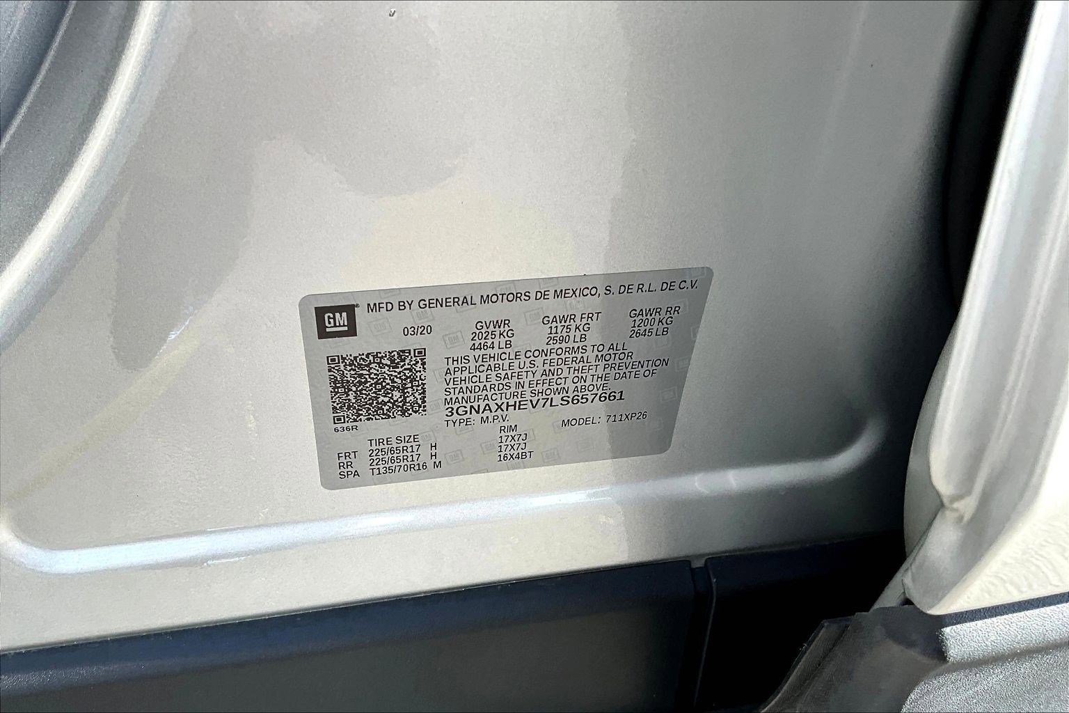 Used 2020 Chevrolet Equinox LS w/ LS Convenience Package FWD image 19