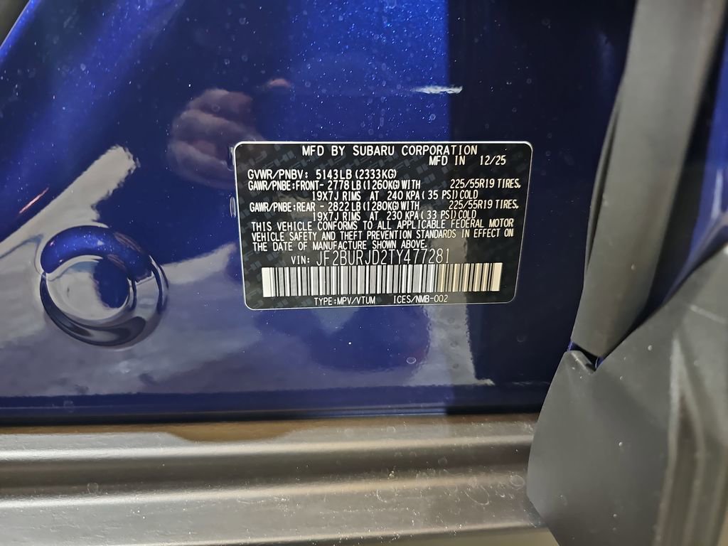 New 2026 Subaru Outback Touring XT AWD/4WD image 37