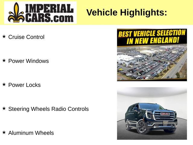Used 2025 GMC Yukon Elevation w/ LPO, Elevation Black Package AWD/4WD image 8