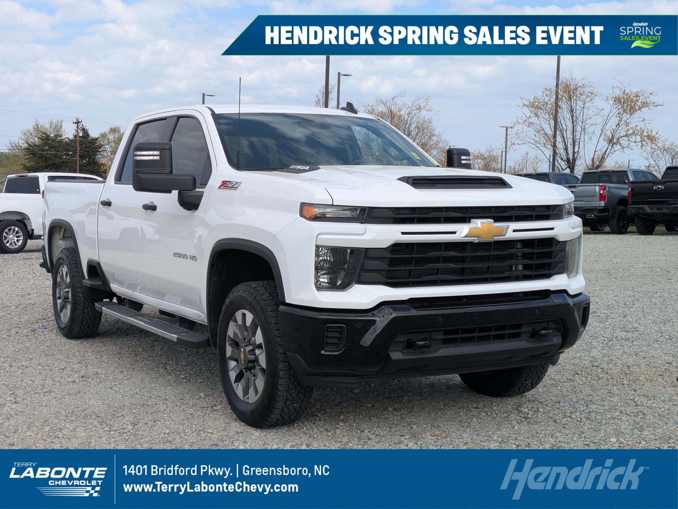 Certified 2025 Chevrolet Silverado 2500 Custom w/ Custom Value Package AWD/4WD image 1