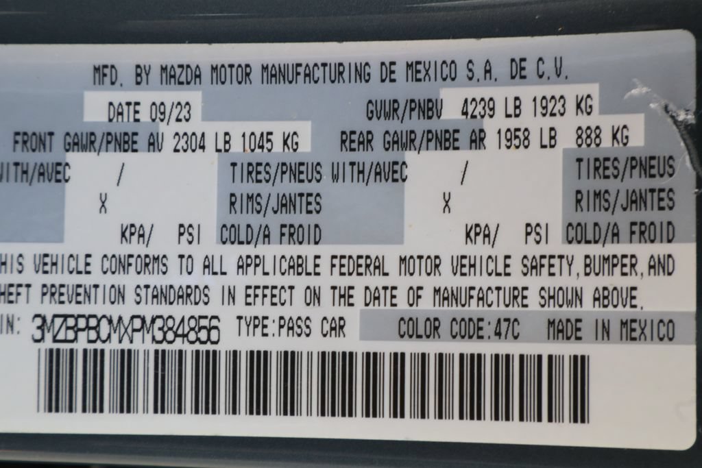 Used 2023 MAZDA MAZDA3 s AWD/4WD image 32
