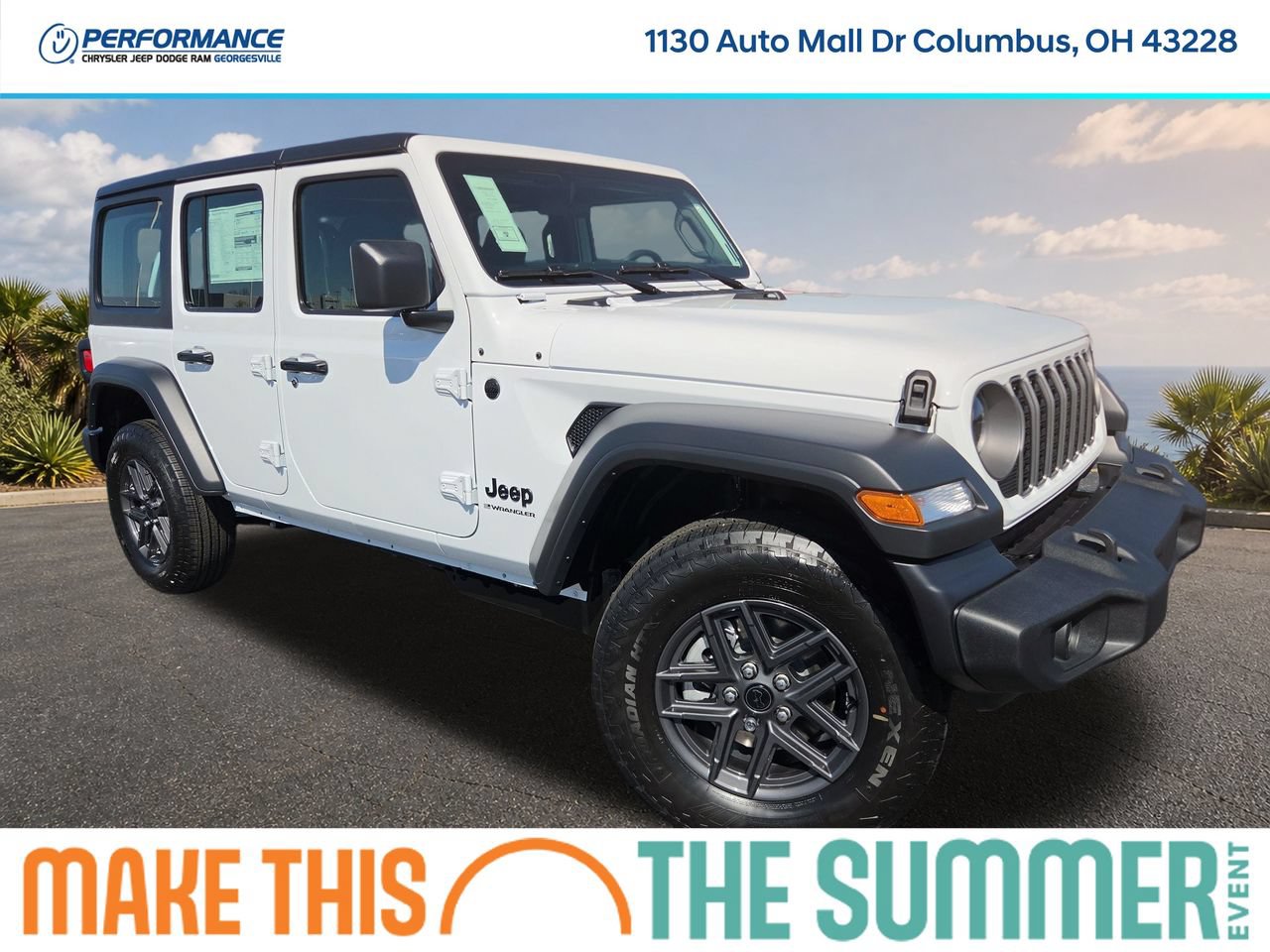 New 2026 Jeep Wrangler Unlimited Sport