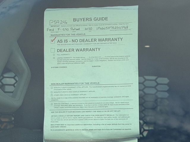 Used 2020 Ford F550 4x4 Crew Cab Super Duty image 31