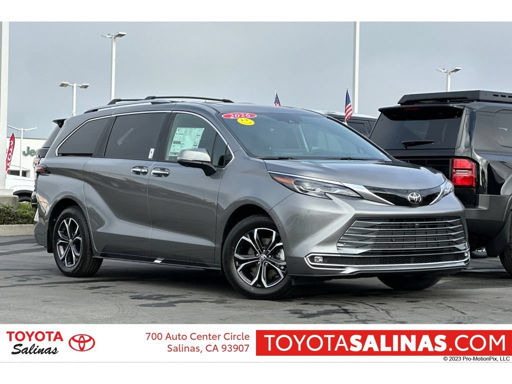 New 2026 Toyota Sienna Platinum