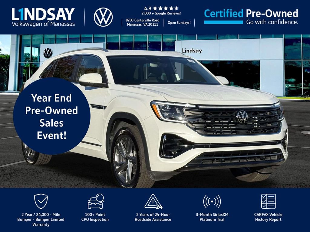Certified 2024 Volkswagen Atlas Cross Sport SEL R-Line