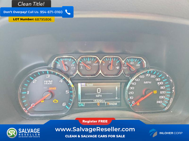 Used 2015 Chevrolet Silverado 1500 LT w/ LT Convenience Package AWD/4WD image 12