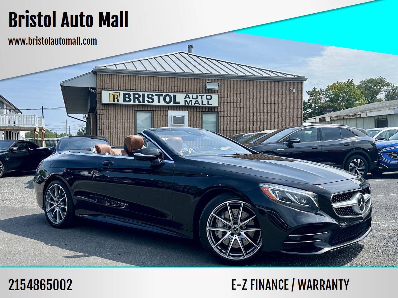 Used 2018 Mercedes-Benz S 560 Cabriolet image 1