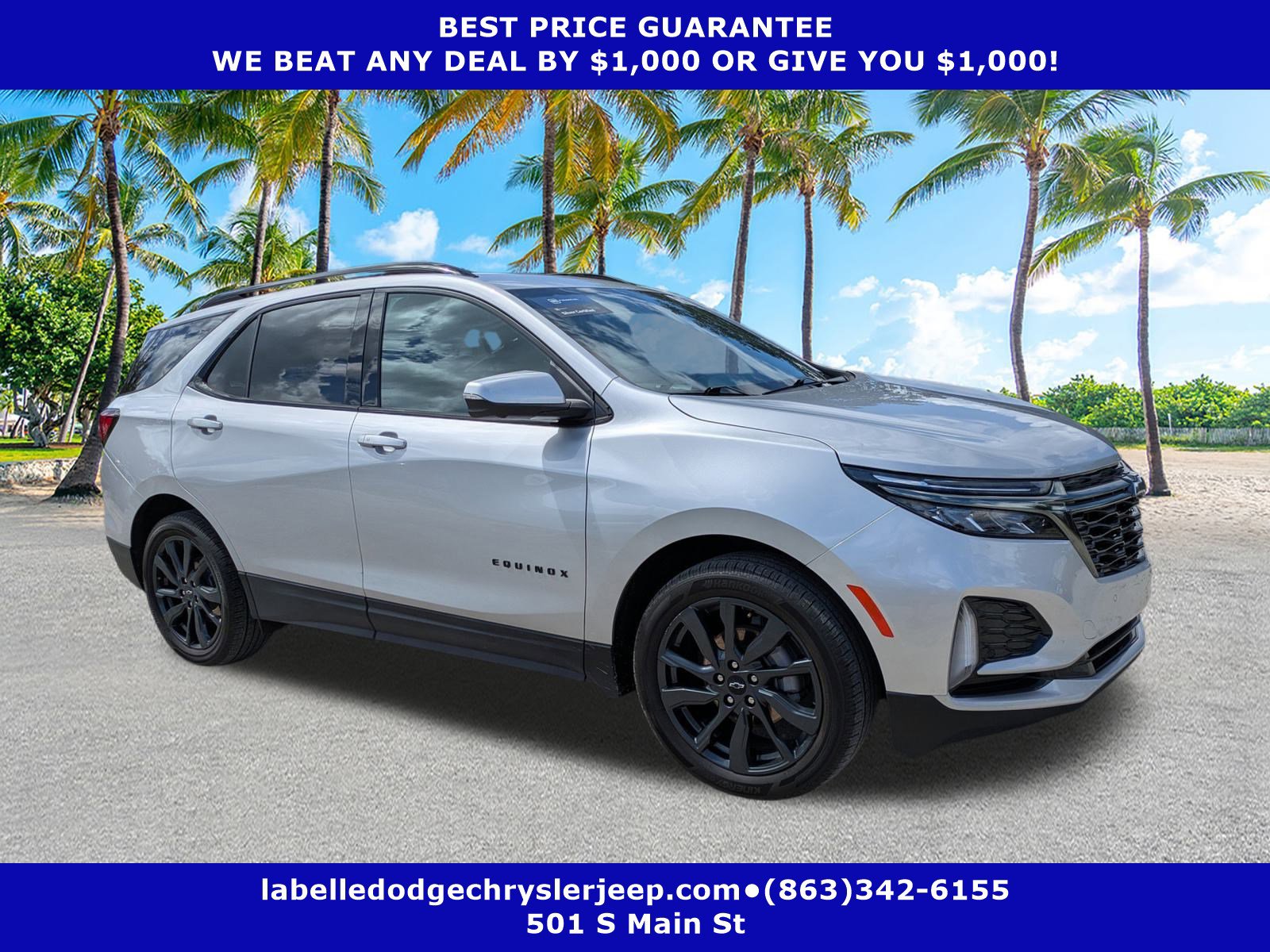 Used 2022 Chevrolet Equinox RS w/ RS Leather Package