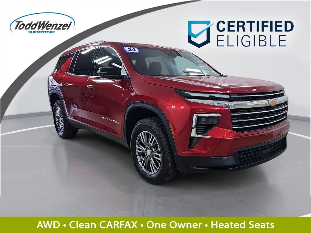 Certified 2024 Chevrolet Traverse LT w/ Trailering Package image 1