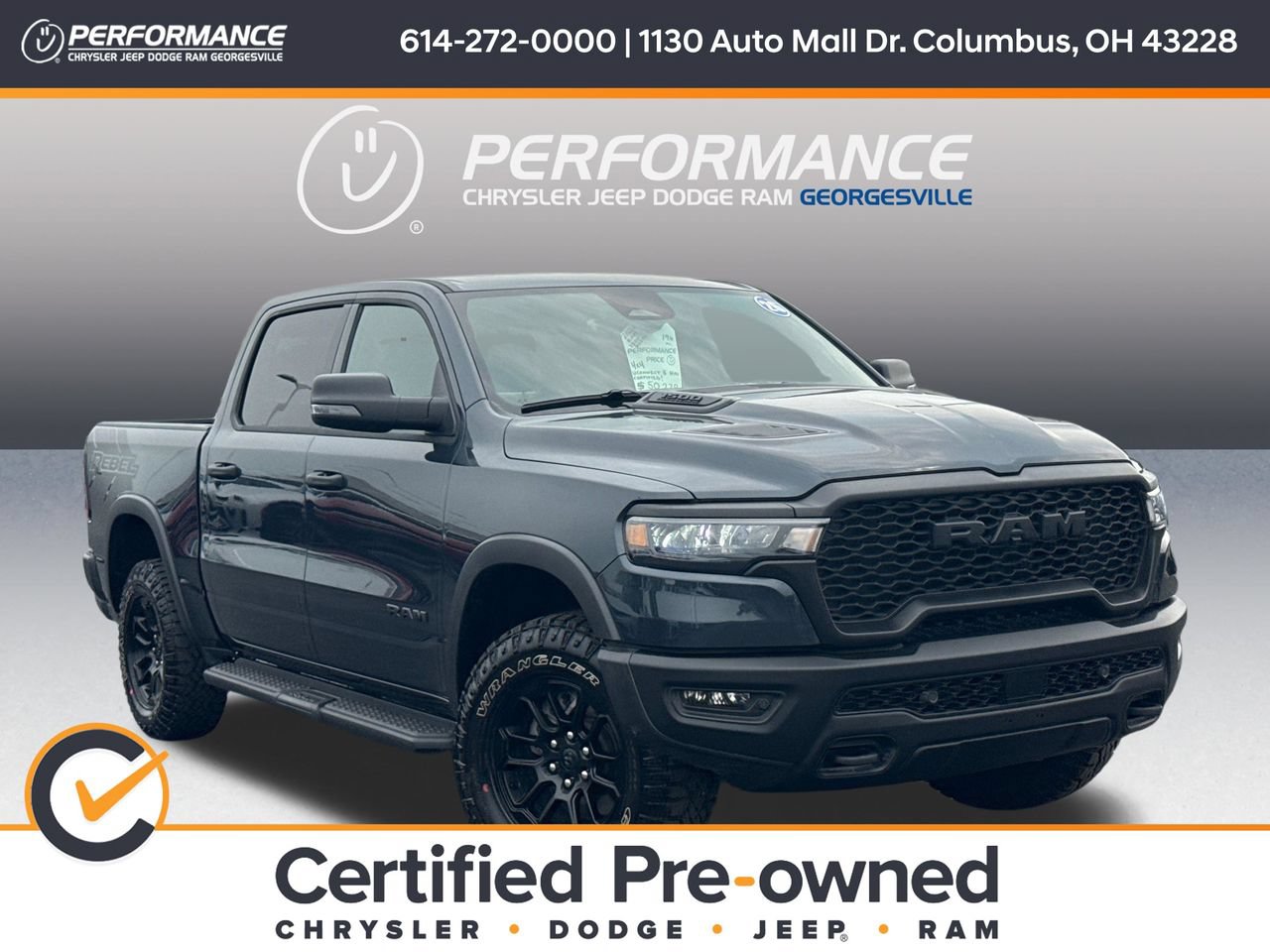 Used 2026 RAM 1500 Rebel w/ Rebel Level 1 Equipment Group