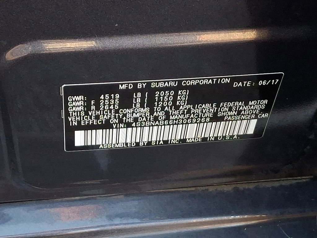 Used 2017 Subaru Legacy 2.5i w/ Alloy Wheel Package image 25