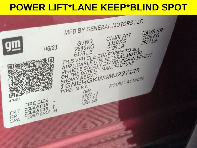 Used 2021 Chevrolet Traverse LT image 30