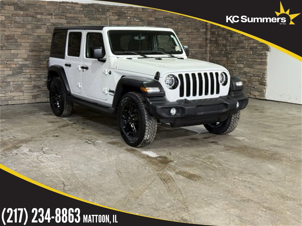 Used 2021 Jeep Wrangler Unlimited Sport image 1