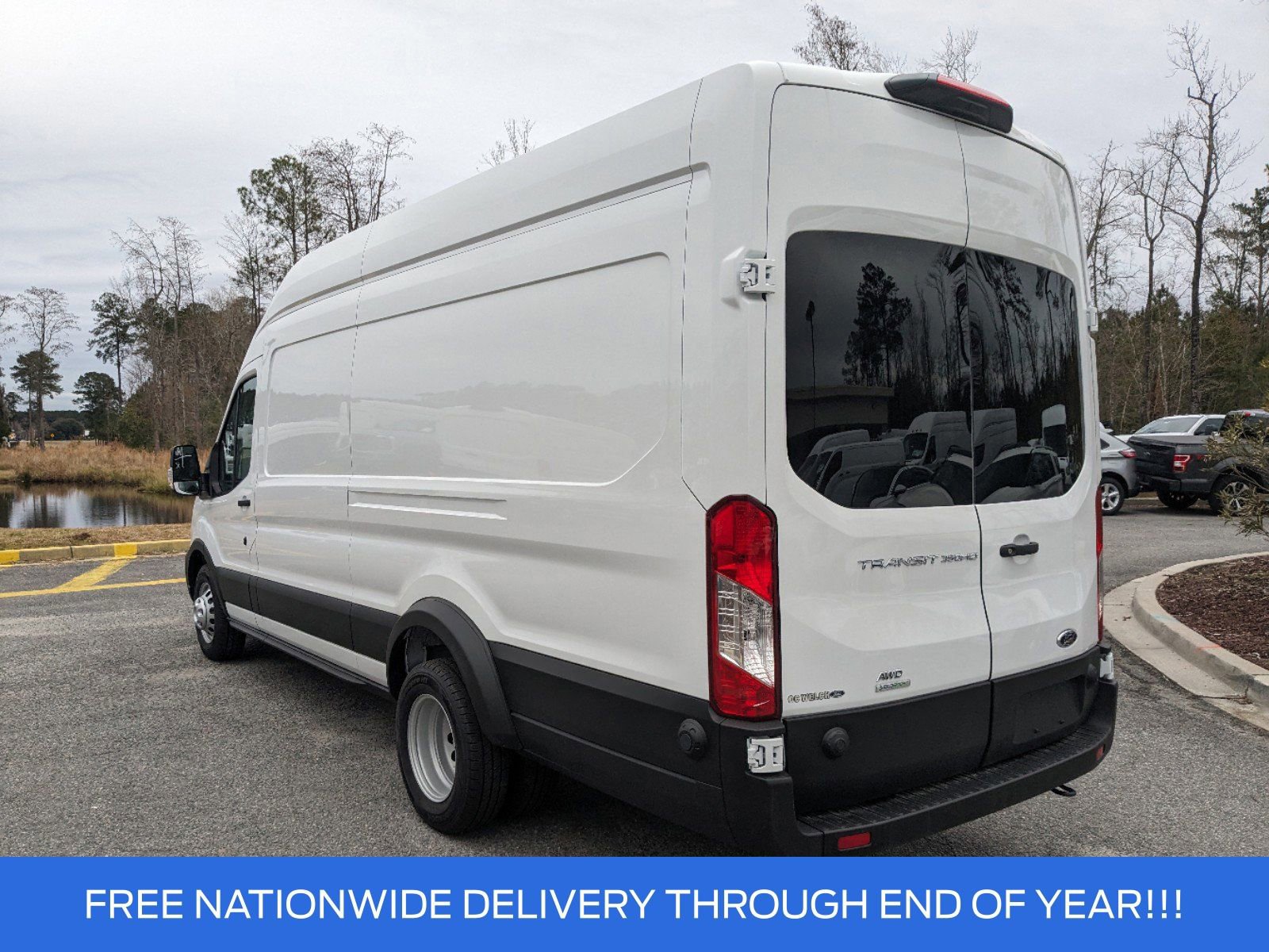 New 2024 Ford Transit 350 148 High Roof DRW AWD w/ Exterior Upgrade Package image 6