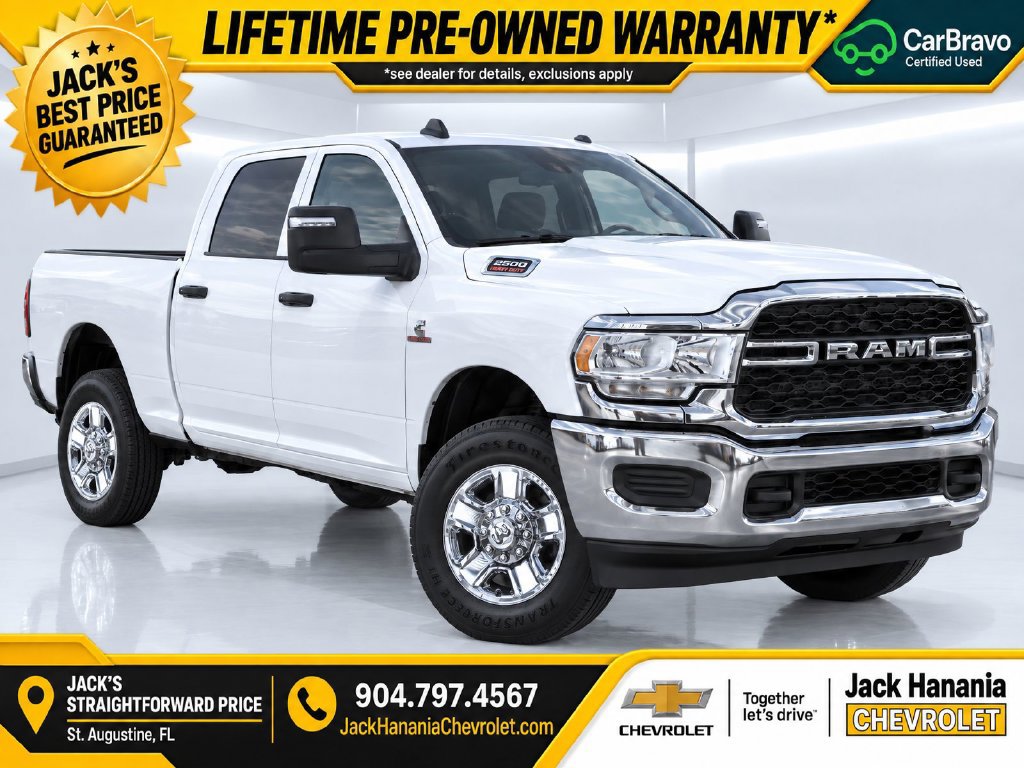 Used 2024 RAM 2500 Tradesman w/ Chrome Appearance Group