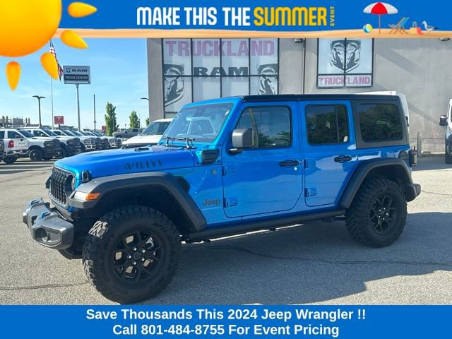 Used 2024 Jeep Wrangler Unlimited AWD/4WD image 1