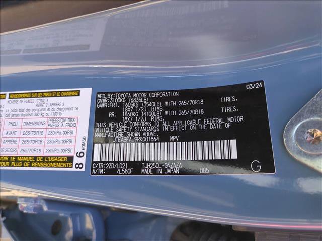 Used 2024 Toyota Land Cruiser AWD/4WD image 25