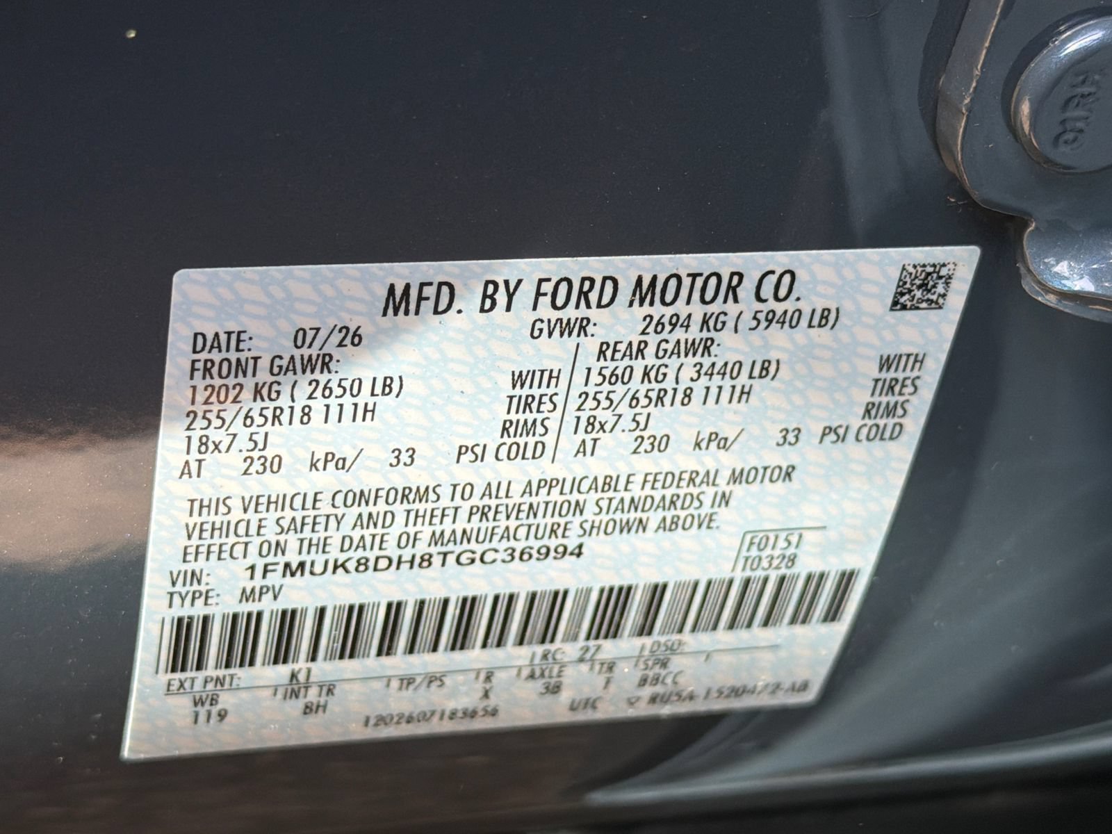 New 2026 Ford Explorer Active AWD/4WD image 34
