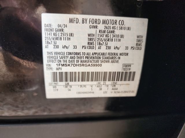 Used 2024 Ford Explorer XLT w/ Equipment Group 202A RWD image 25