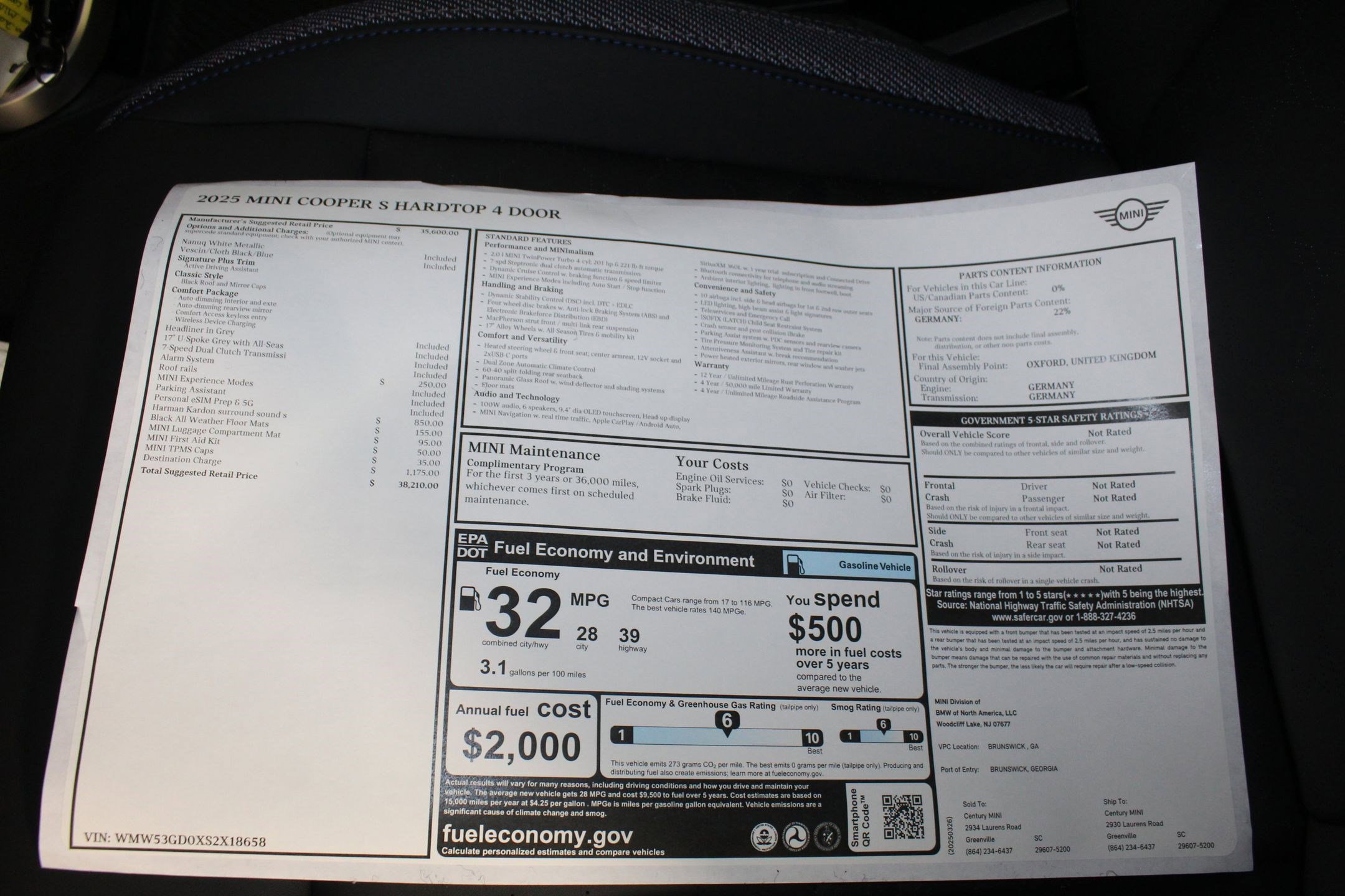 Certified 2025 MINI Cooper S image 24