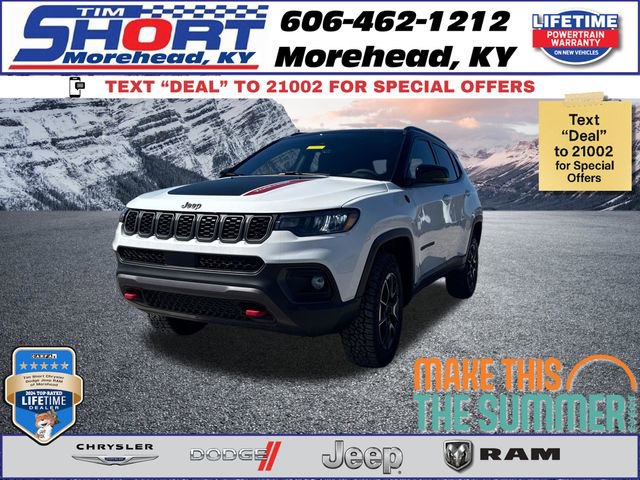 New 2026 Jeep Compass Trailhawk w/ Sun, Sound & Navigation Group