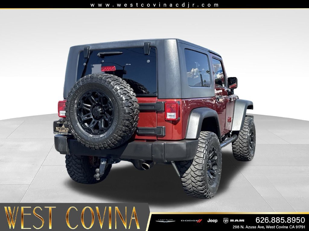 Used 2008 Jeep Wrangler Rubicon w/ Dual Top Group AWD/4WD image 10