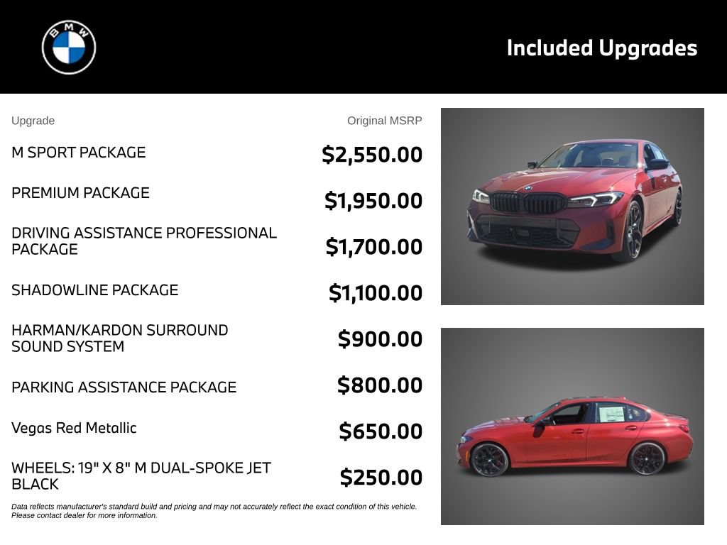 New 2026 BMW 330i xDrive Sedan w/ M Sport Package AWD/4WD image 4