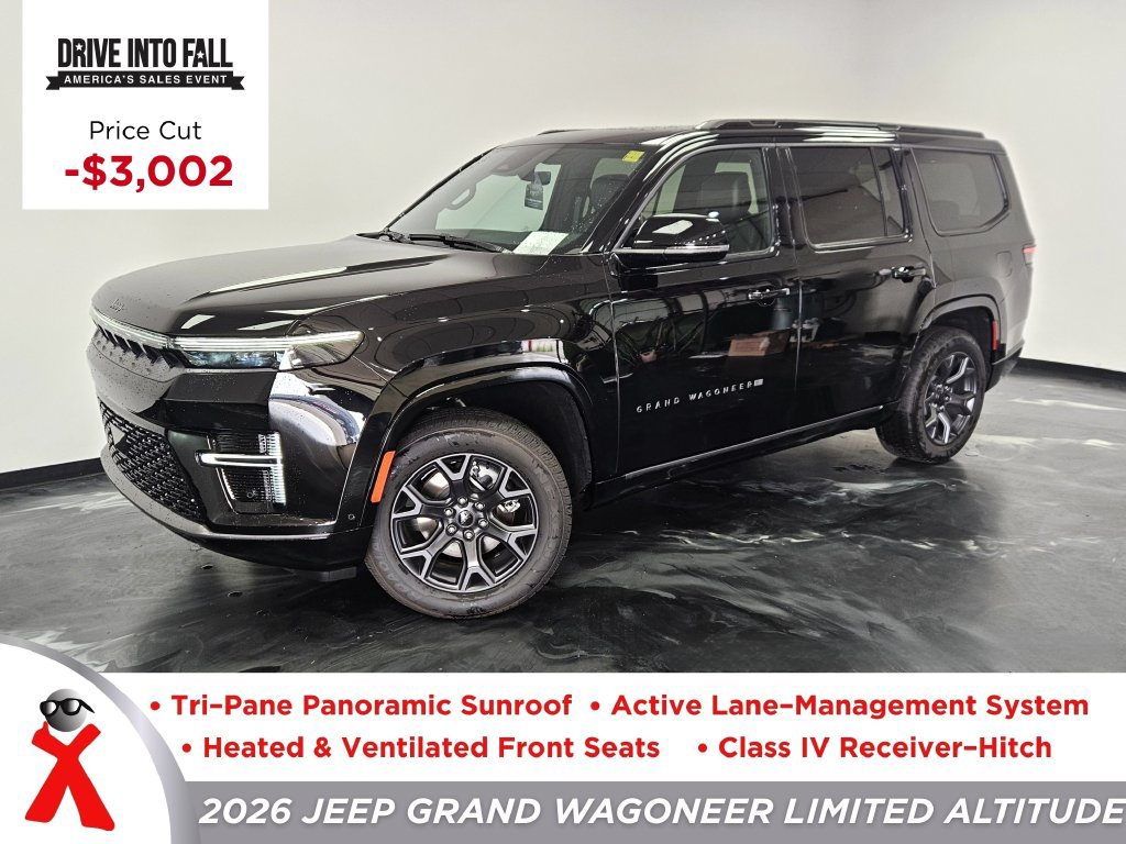 New 2026 Jeep Grand Wagoneer Limited w/ Premium Group II
