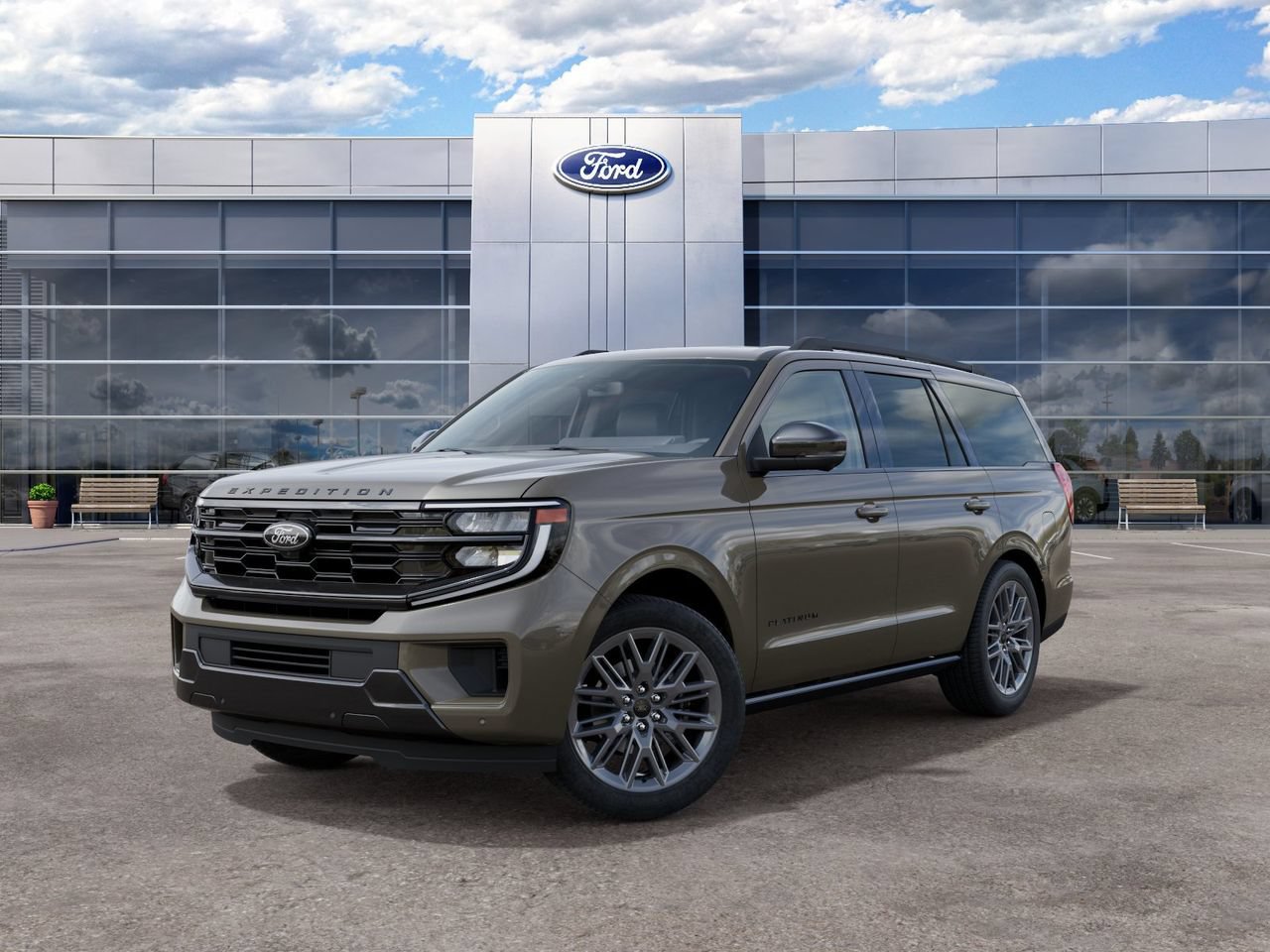New 2027 Ford Expedition Platinum w/ Stealth Appearance Package RWD image 2