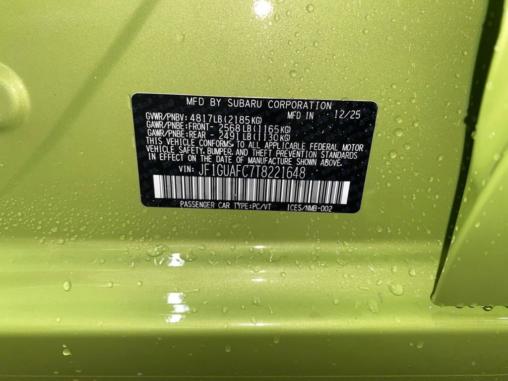 New 2026 Subaru Impreza 2.0i Sport AWD/4WD image 26