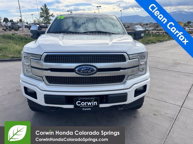 Used 2018 Ford F150 Platinum w/ Technology Package AWD/4WD image 2