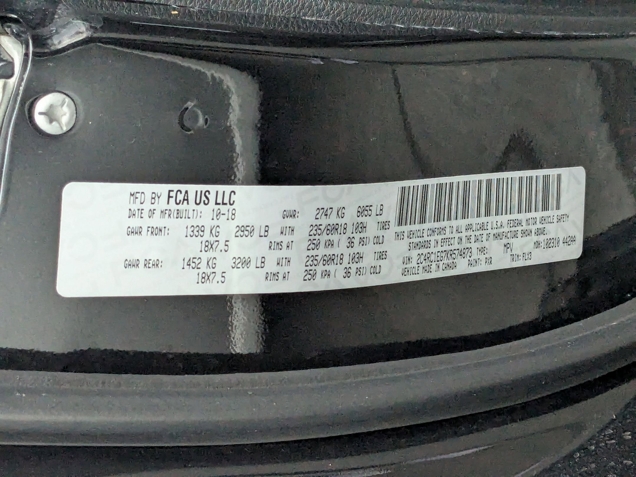 Used 2019 Chrysler Pacifica Touring-L Plus w/ Advanced Safetytec Group image 24