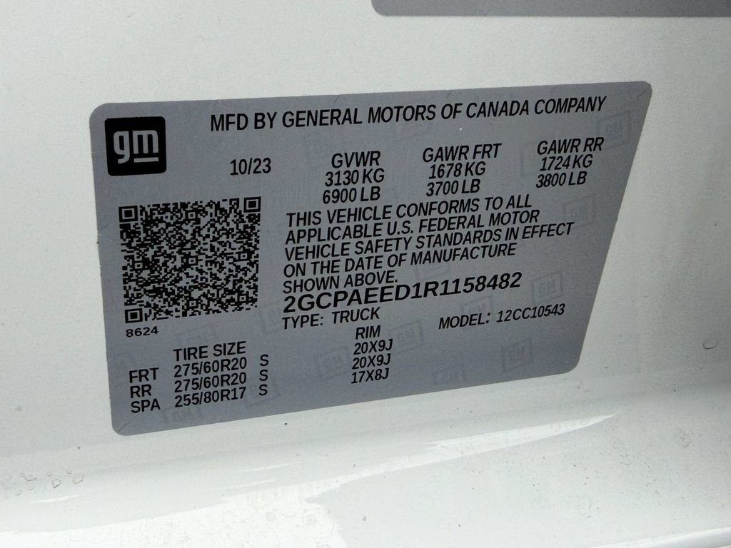 Certified 2024 Chevrolet Silverado 1500 LTZ w/ LTZ Premium Package RWD image 22