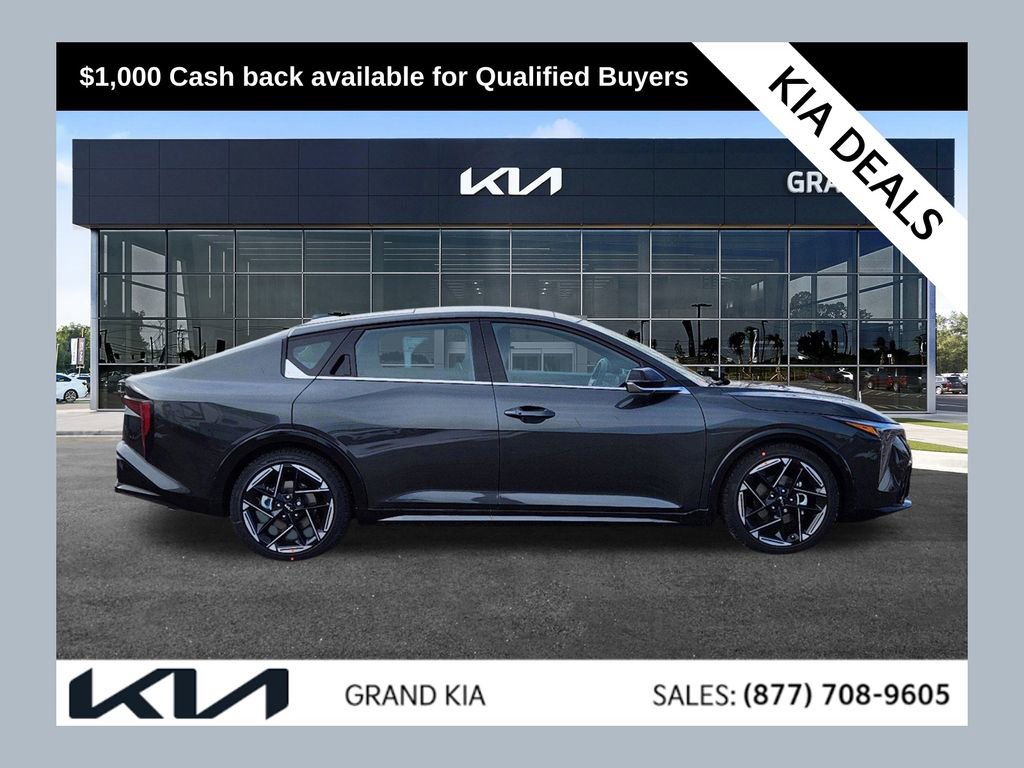 New 2025 Kia K4 GT-Line w/ GT-Line Premium Package