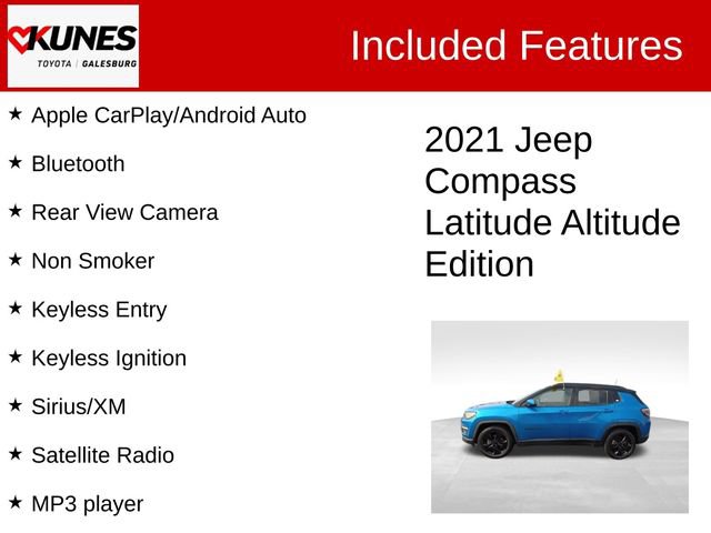 Used 2021 Jeep Compass Latitude image 2