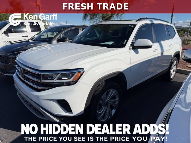 Used 2021 Volkswagen Atlas SE w/ Panoramic Sunroof Package