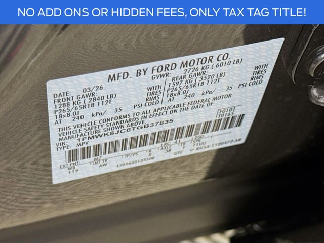 New 2026 Ford Explorer Tremor image 35