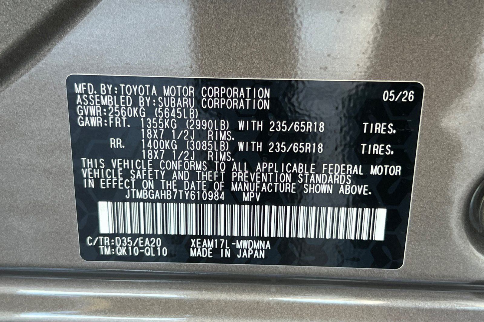 New 2026 Toyota bZ Woodland AWD/4WD image 35