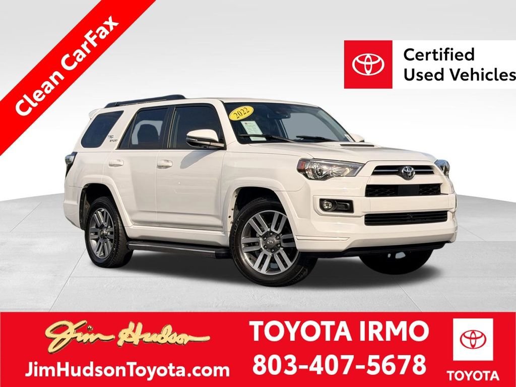 Certified 2022 Toyota 4Runner TRD Sport w/ Technology Package