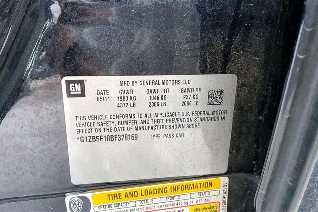 Used 2011 Chevrolet Malibu LS FWD image 13