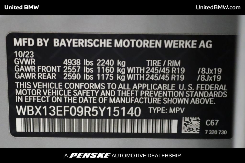 Certified 2024 BMW X1 M35i w/ M Sport Professional Package image 17