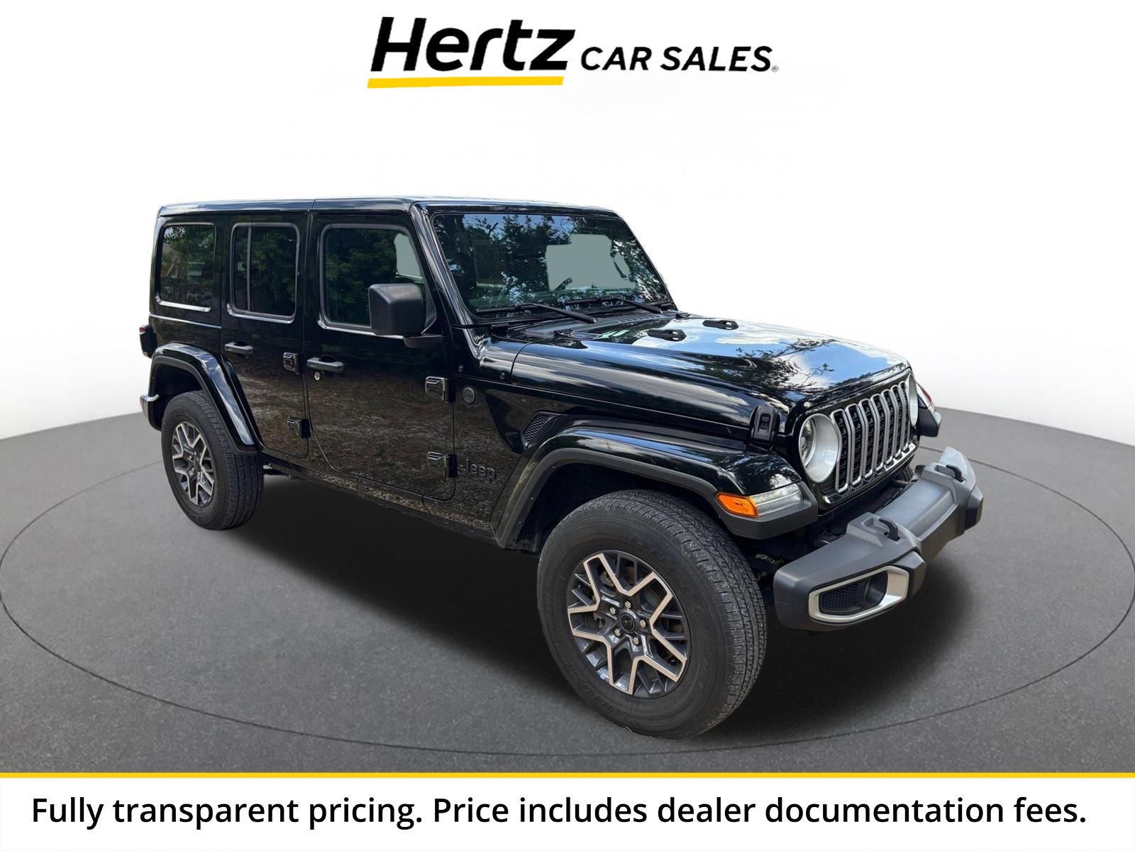 Used 2025 Jeep Wrangler Unlimited Sahara AWD/4WD image 1