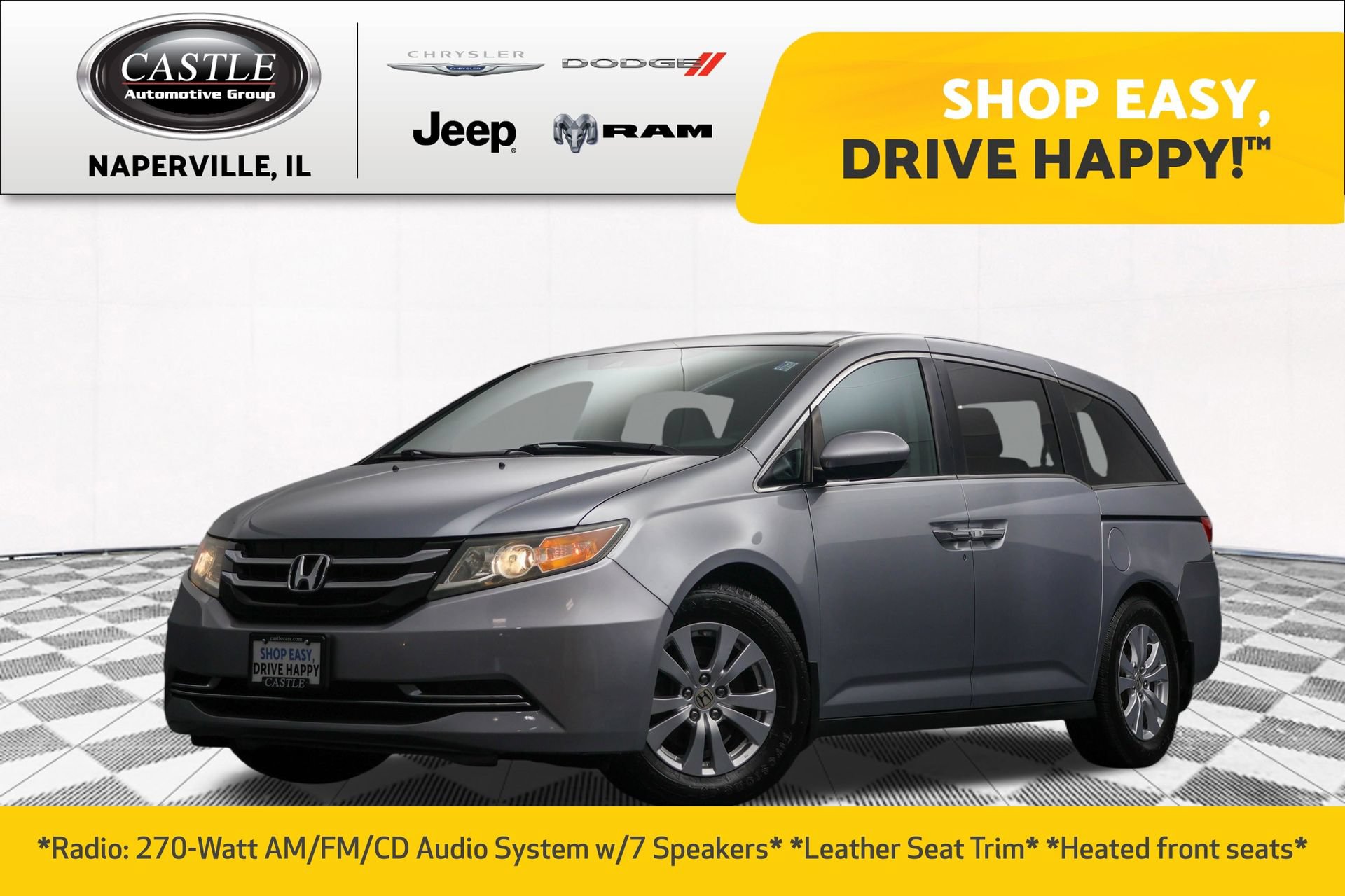 Used 2016 Honda Odyssey EX-L