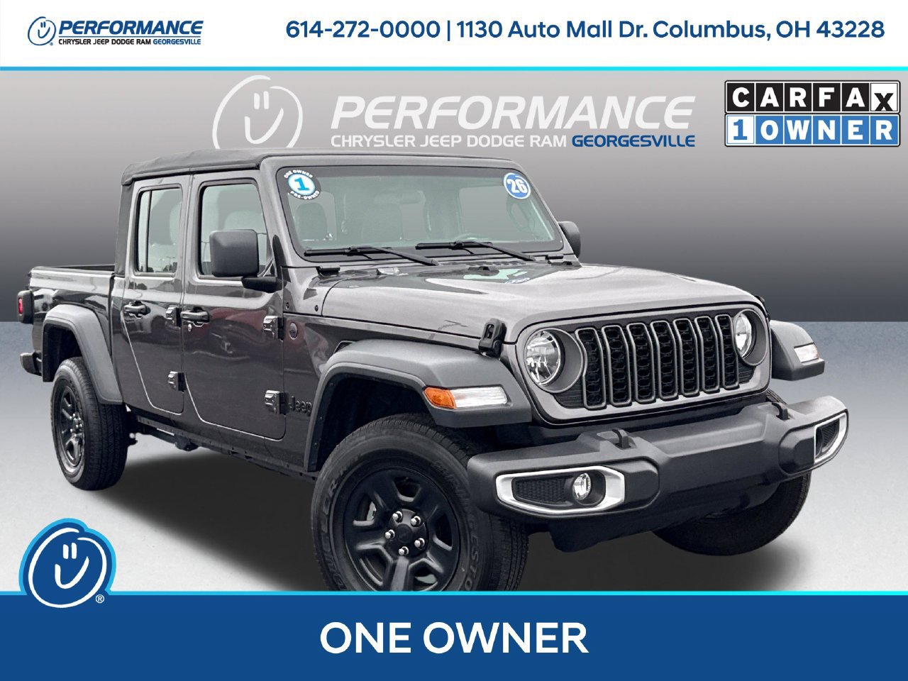 Certified 2026 Jeep Gladiator Sport